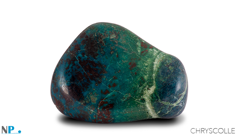 CHRYSOCOLLE PIERRE SEMI-PRECIEUSE BRUTE AVANT QUE LA DÉCOUPE FORME LES PERLES DE PIERRE